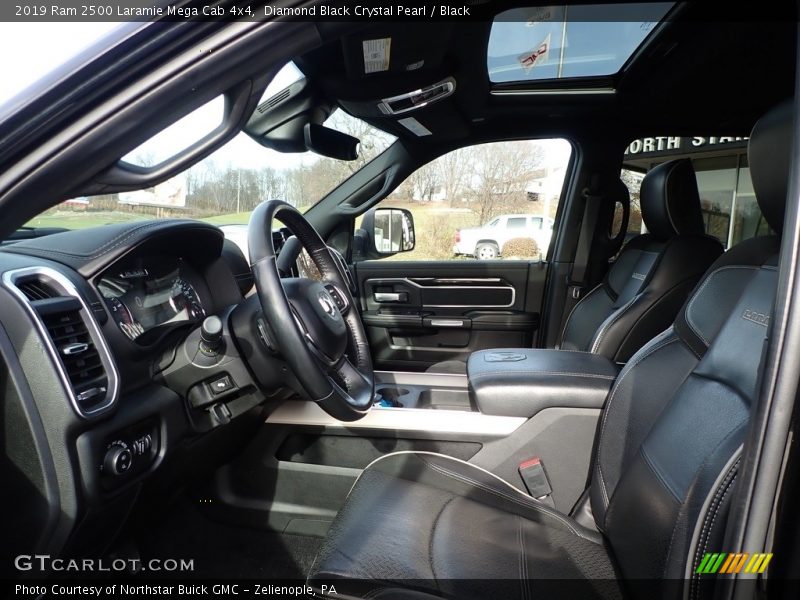 Diamond Black Crystal Pearl / Black 2019 Ram 2500 Laramie Mega Cab 4x4