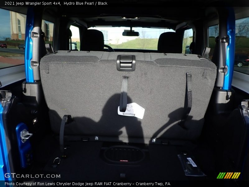 Hydro Blue Pearl / Black 2021 Jeep Wrangler Sport 4x4