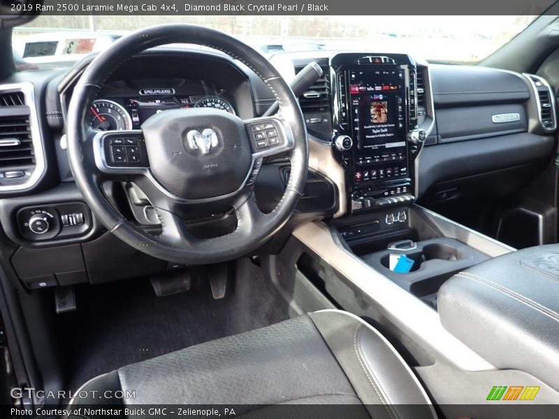 Diamond Black Crystal Pearl / Black 2019 Ram 2500 Laramie Mega Cab 4x4
