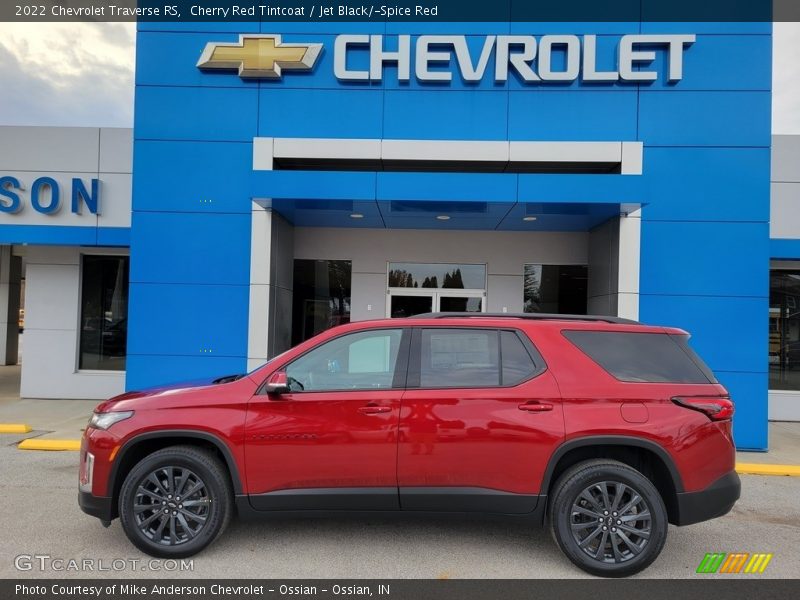  2022 Traverse RS Cherry Red Tintcoat