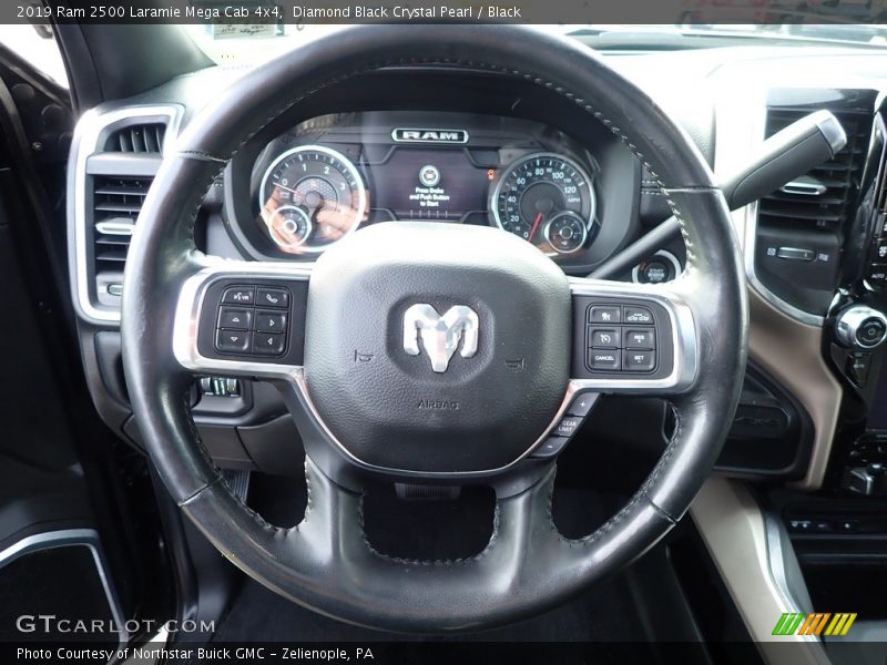  2019 2500 Laramie Mega Cab 4x4 Steering Wheel
