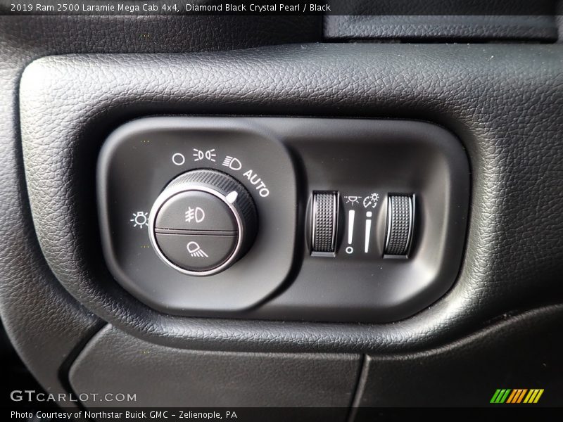 Controls of 2019 2500 Laramie Mega Cab 4x4