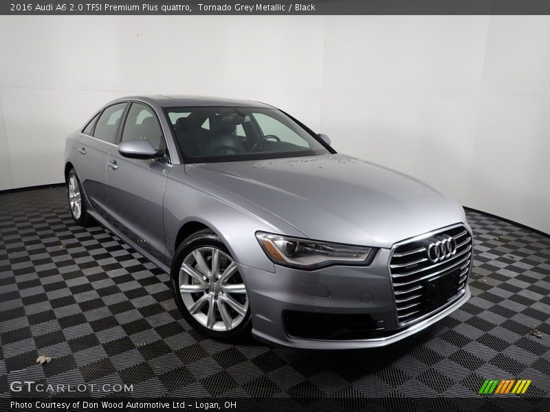 Tornado Grey Metallic / Black 2016 Audi A6 2.0 TFSI Premium Plus quattro