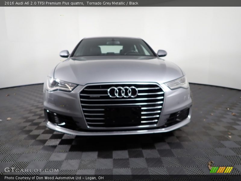 Tornado Grey Metallic / Black 2016 Audi A6 2.0 TFSI Premium Plus quattro