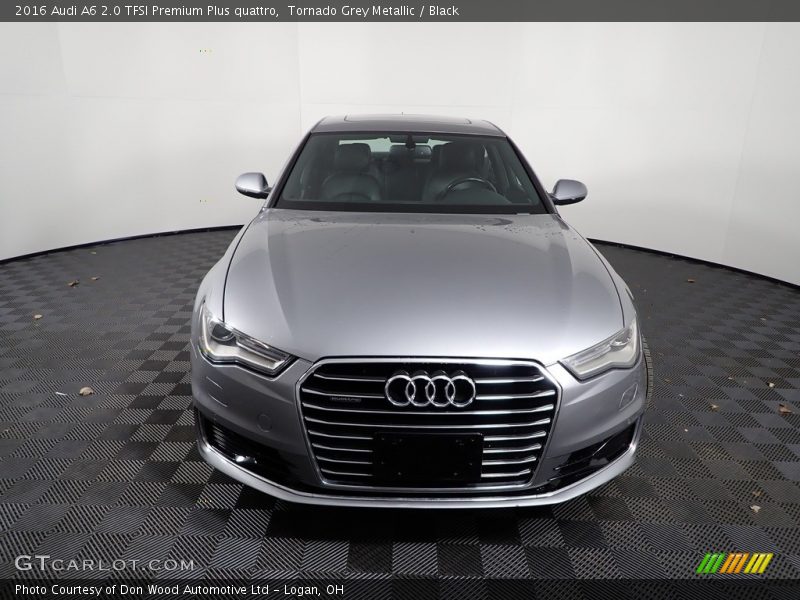 Tornado Grey Metallic / Black 2016 Audi A6 2.0 TFSI Premium Plus quattro