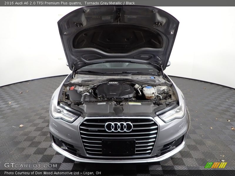 Tornado Grey Metallic / Black 2016 Audi A6 2.0 TFSI Premium Plus quattro