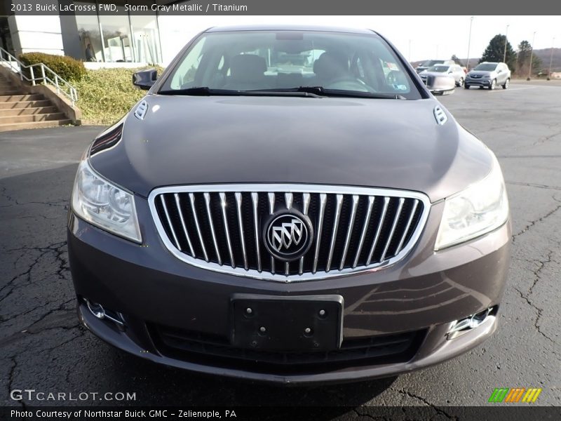 Storm Gray Metallic / Titanium 2013 Buick LaCrosse FWD