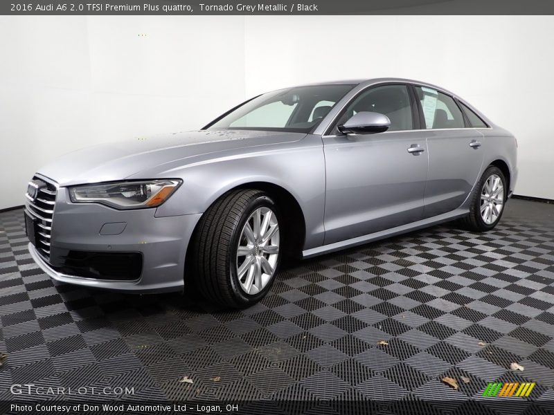 Tornado Grey Metallic / Black 2016 Audi A6 2.0 TFSI Premium Plus quattro