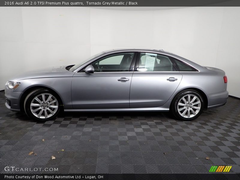 Tornado Grey Metallic / Black 2016 Audi A6 2.0 TFSI Premium Plus quattro