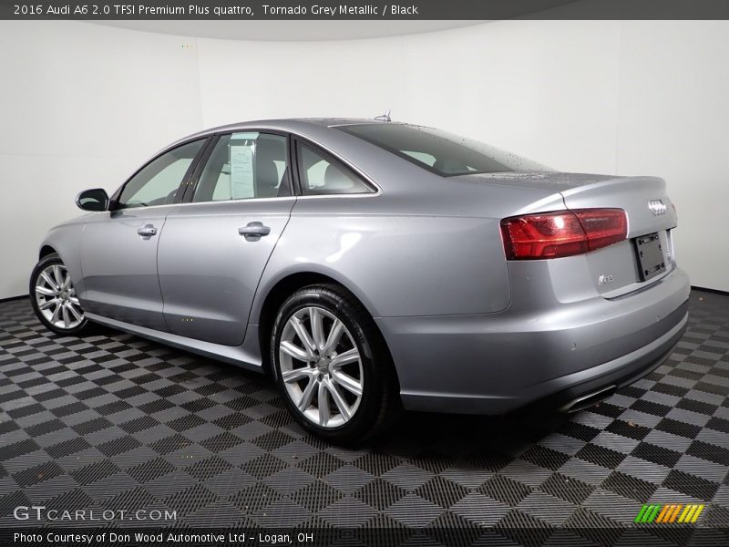 Tornado Grey Metallic / Black 2016 Audi A6 2.0 TFSI Premium Plus quattro