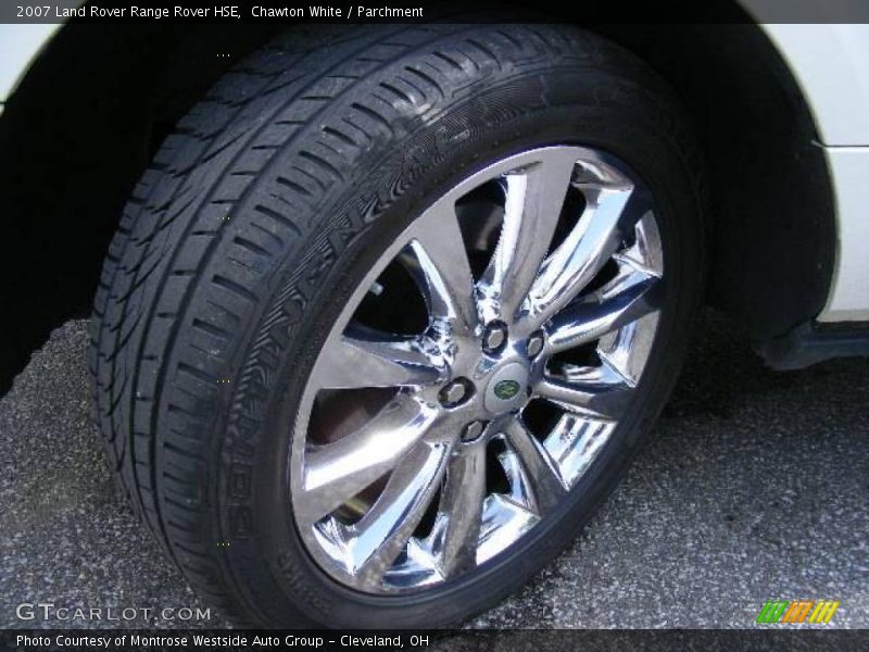 Chawton White / Parchment 2007 Land Rover Range Rover HSE