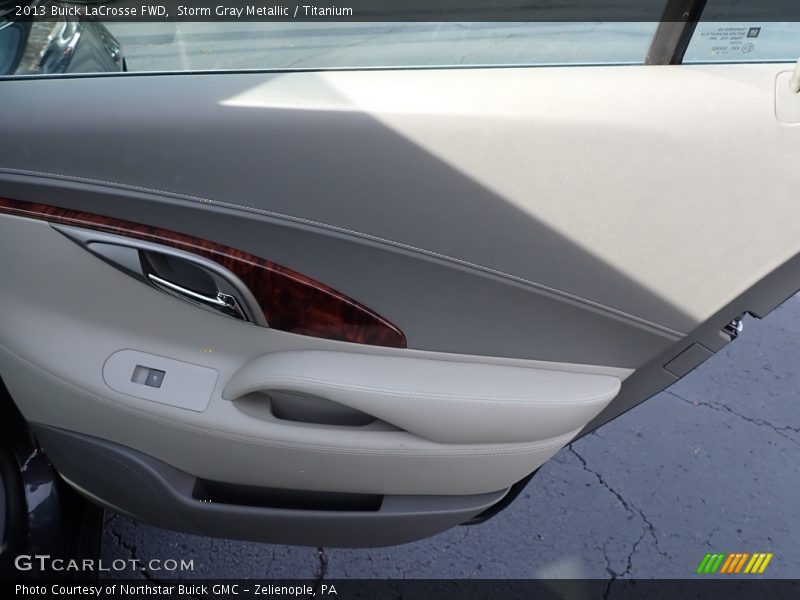 Storm Gray Metallic / Titanium 2013 Buick LaCrosse FWD