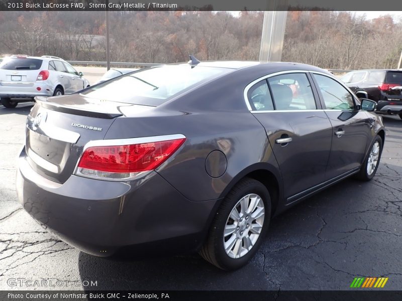 Storm Gray Metallic / Titanium 2013 Buick LaCrosse FWD