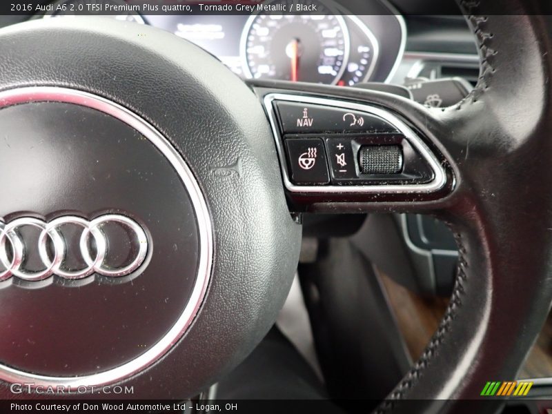Tornado Grey Metallic / Black 2016 Audi A6 2.0 TFSI Premium Plus quattro