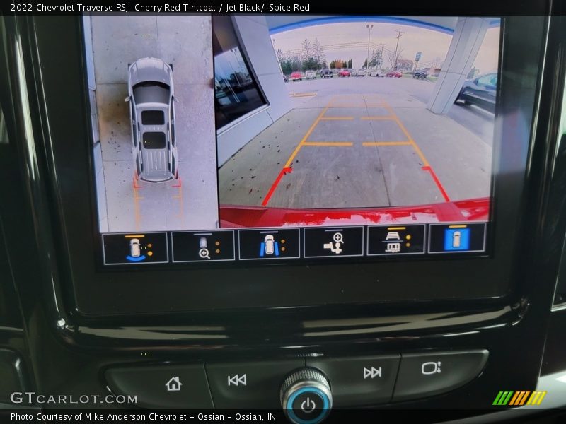 Cherry Red Tintcoat / Jet Black/­Spice Red 2022 Chevrolet Traverse RS