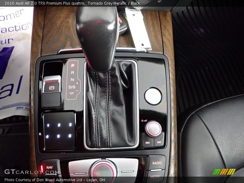 Tornado Grey Metallic / Black 2016 Audi A6 2.0 TFSI Premium Plus quattro