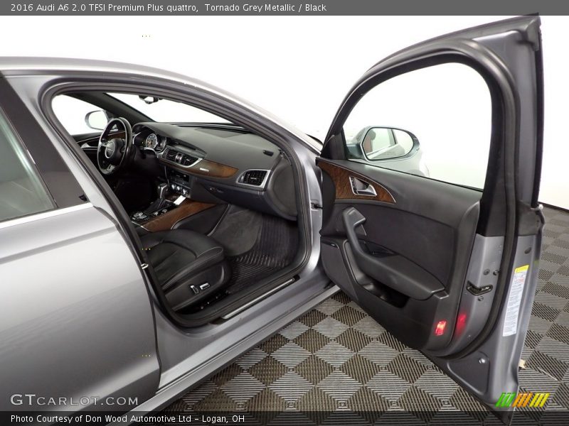 Tornado Grey Metallic / Black 2016 Audi A6 2.0 TFSI Premium Plus quattro