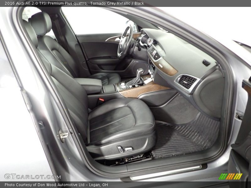 Tornado Grey Metallic / Black 2016 Audi A6 2.0 TFSI Premium Plus quattro