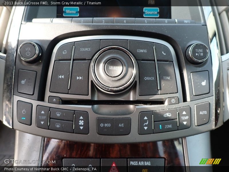 Storm Gray Metallic / Titanium 2013 Buick LaCrosse FWD