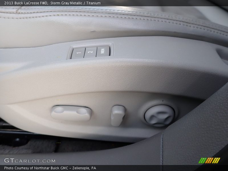Storm Gray Metallic / Titanium 2013 Buick LaCrosse FWD