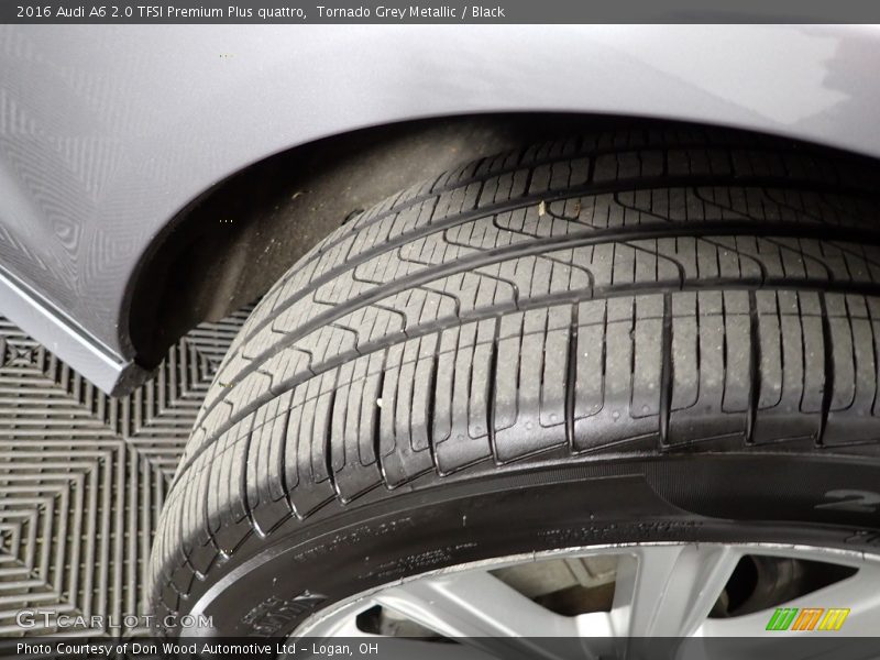 Tornado Grey Metallic / Black 2016 Audi A6 2.0 TFSI Premium Plus quattro