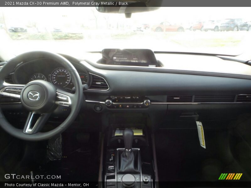 Polymetal Gray Metallic / Black 2021 Mazda CX-30 Premium AWD