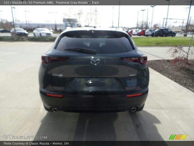 Polymetal Gray Metallic / Black 2021 Mazda CX-30 Premium AWD