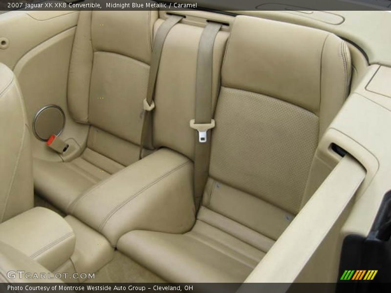 Midnight Blue Metallic / Caramel 2007 Jaguar XK XK8 Convertible