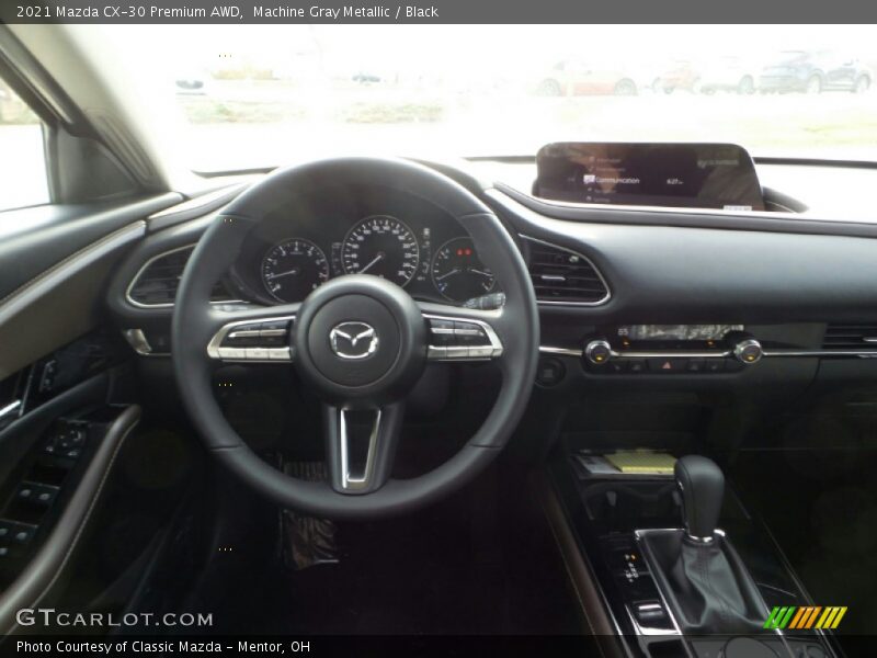 Machine Gray Metallic / Black 2021 Mazda CX-30 Premium AWD