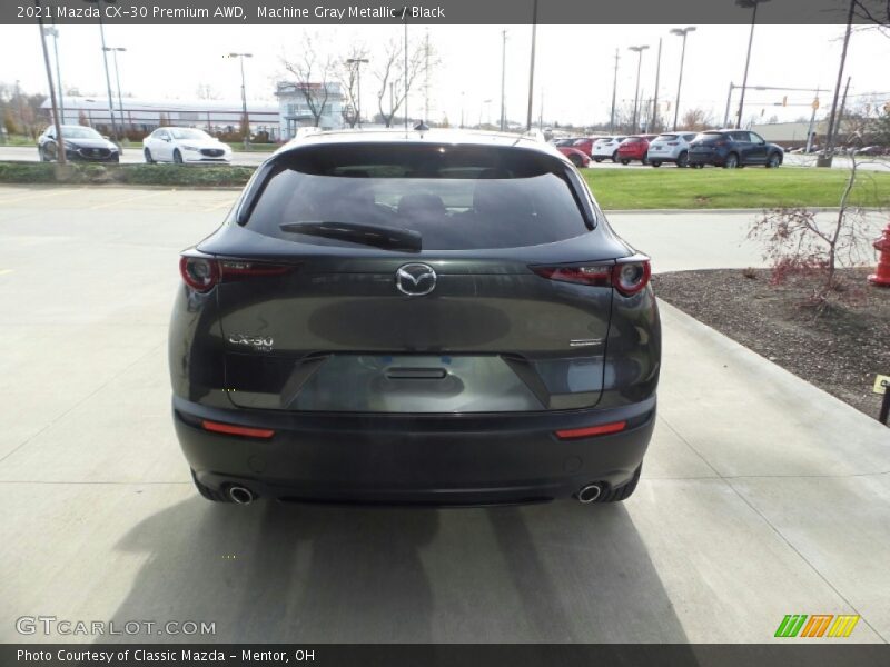 Machine Gray Metallic / Black 2021 Mazda CX-30 Premium AWD