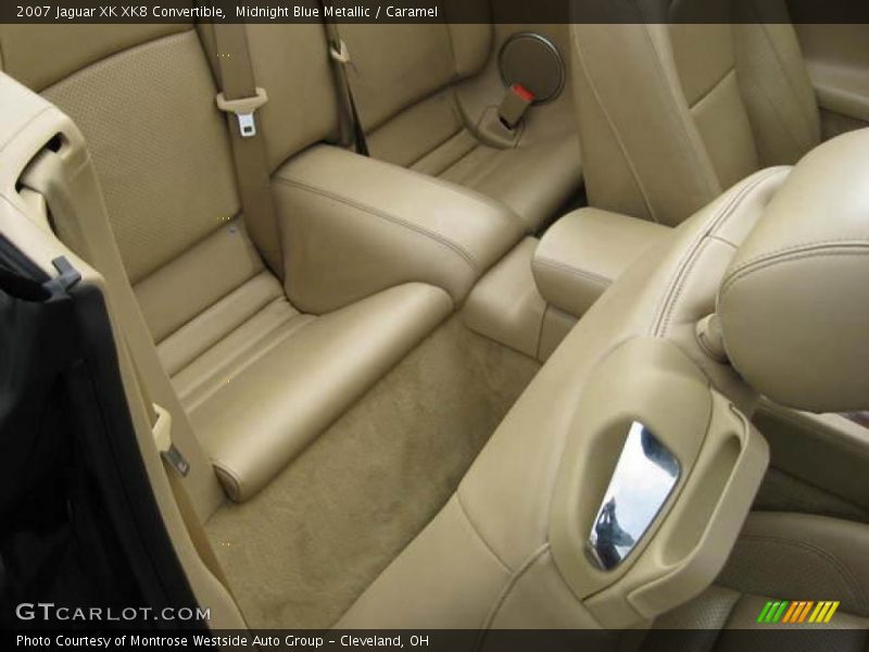 Midnight Blue Metallic / Caramel 2007 Jaguar XK XK8 Convertible