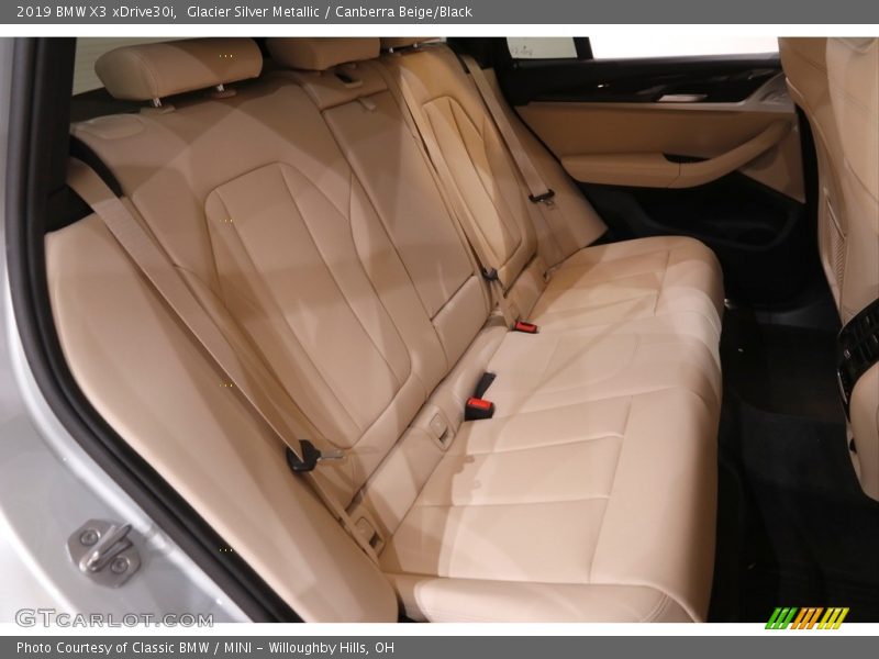 Glacier Silver Metallic / Canberra Beige/Black 2019 BMW X3 xDrive30i