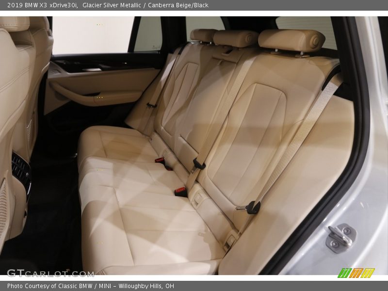 Glacier Silver Metallic / Canberra Beige/Black 2019 BMW X3 xDrive30i