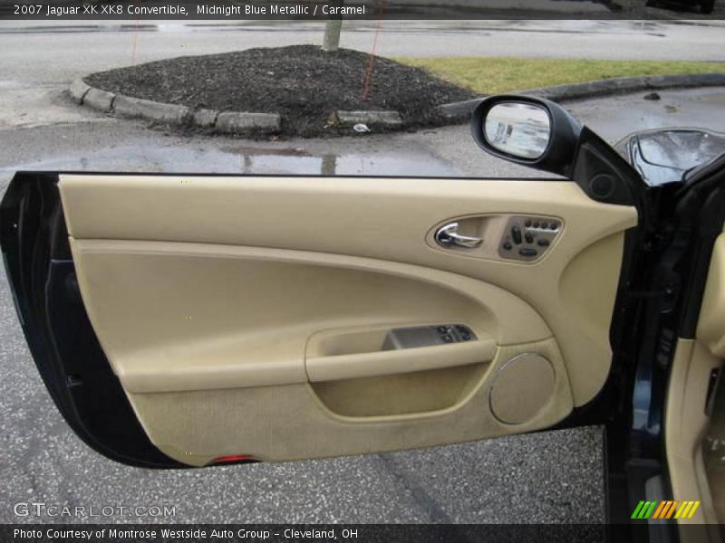 Midnight Blue Metallic / Caramel 2007 Jaguar XK XK8 Convertible