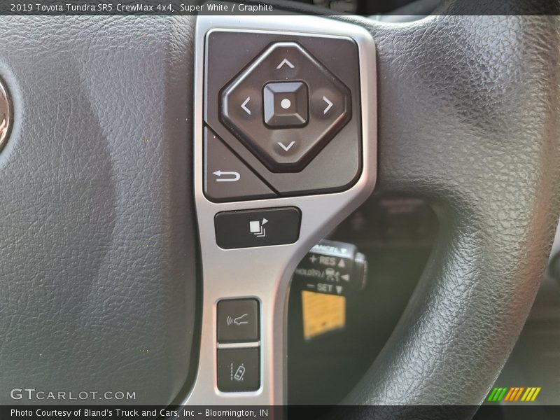 Super White / Graphite 2019 Toyota Tundra SR5 CrewMax 4x4