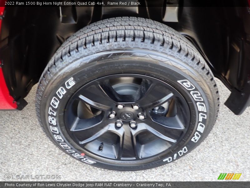  2022 1500 Big Horn Night Edition Quad Cab 4x4 Wheel