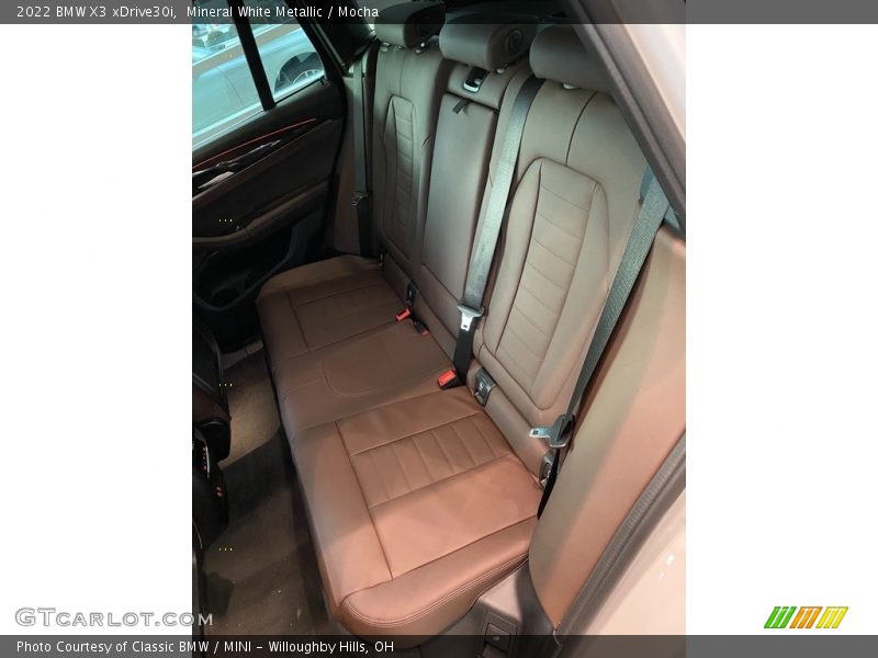 Mineral White Metallic / Mocha 2022 BMW X3 xDrive30i
