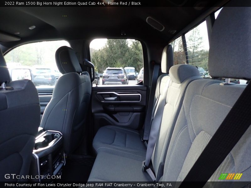 Flame Red / Black 2022 Ram 1500 Big Horn Night Edition Quad Cab 4x4
