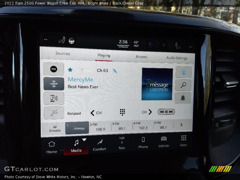 Bright White / Black/Diesel Gray 2022 Ram 2500 Power Wagon Crew Cab 4x4