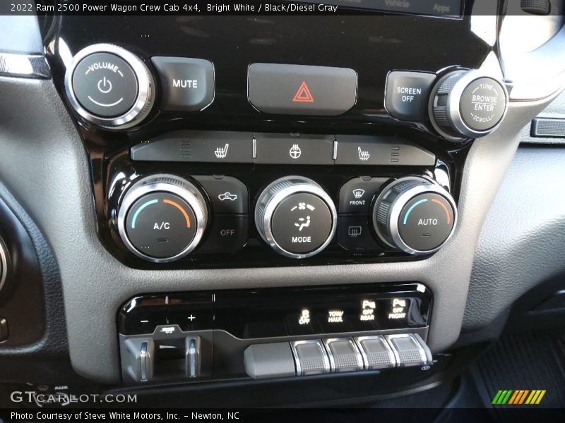 Bright White / Black/Diesel Gray 2022 Ram 2500 Power Wagon Crew Cab 4x4