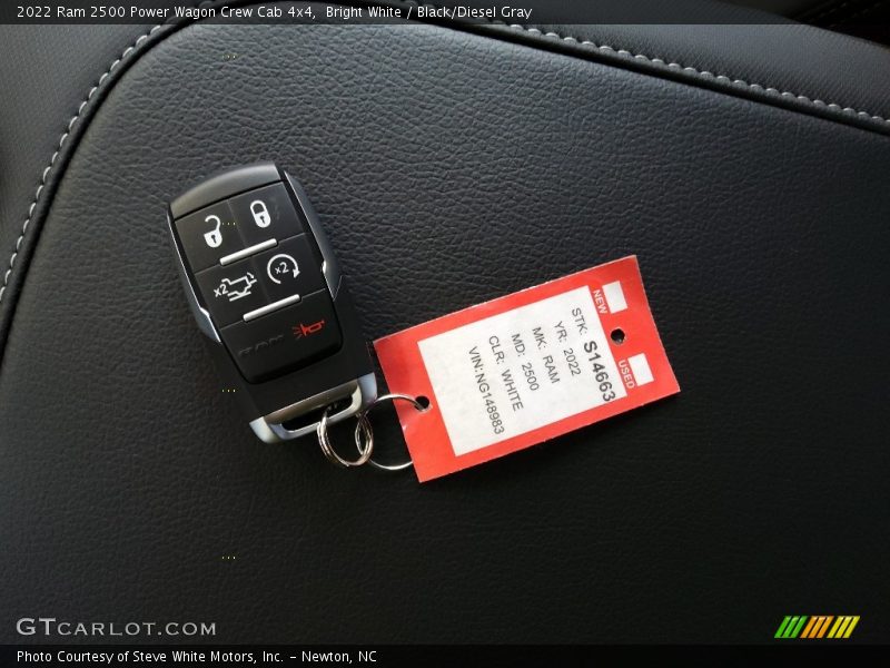 Bright White / Black/Diesel Gray 2022 Ram 2500 Power Wagon Crew Cab 4x4