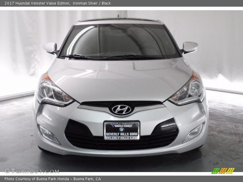 Ironman Silver / Black 2017 Hyundai Veloster Value Edition