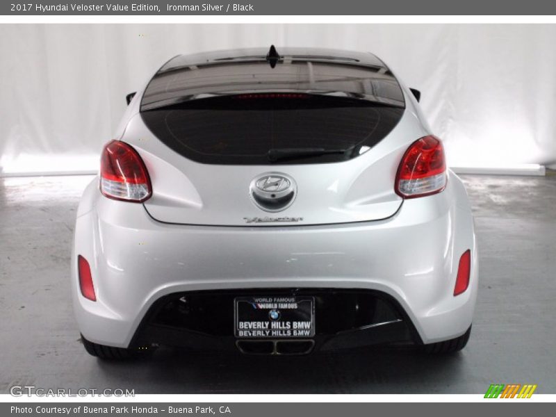 Ironman Silver / Black 2017 Hyundai Veloster Value Edition