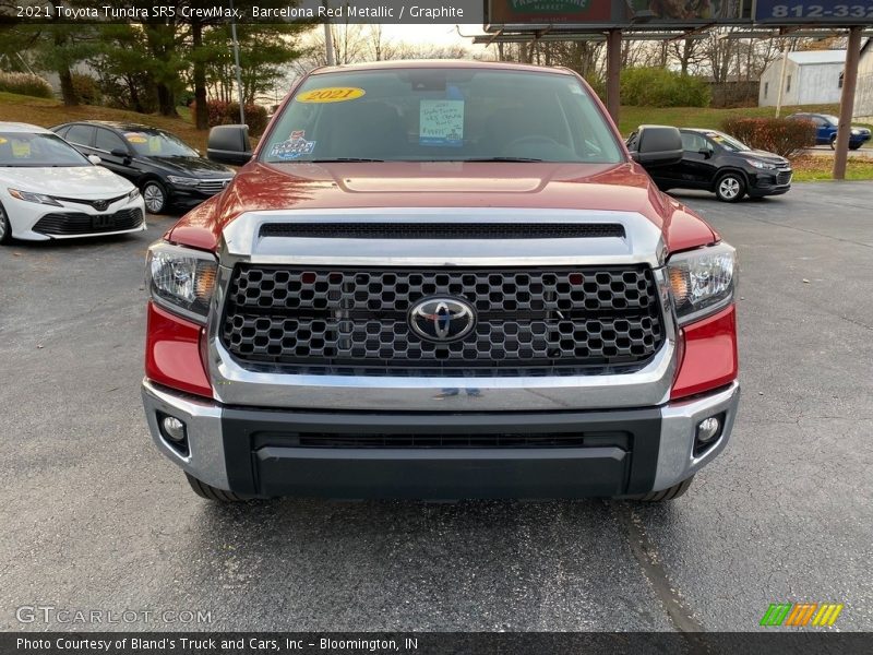 Barcelona Red Metallic / Graphite 2021 Toyota Tundra SR5 CrewMax