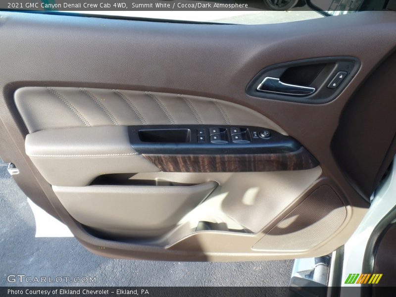 Door Panel of 2021 Canyon Denali Crew Cab 4WD