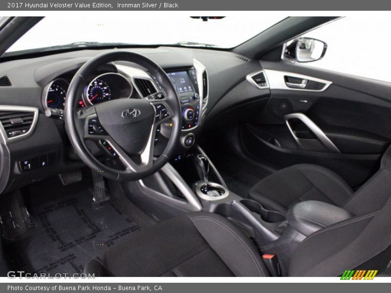 Ironman Silver / Black 2017 Hyundai Veloster Value Edition