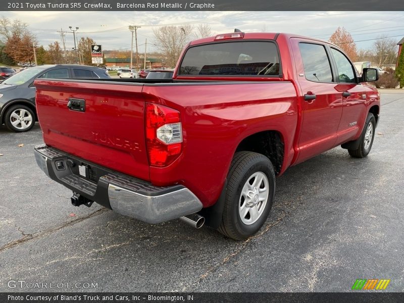 Barcelona Red Metallic / Graphite 2021 Toyota Tundra SR5 CrewMax