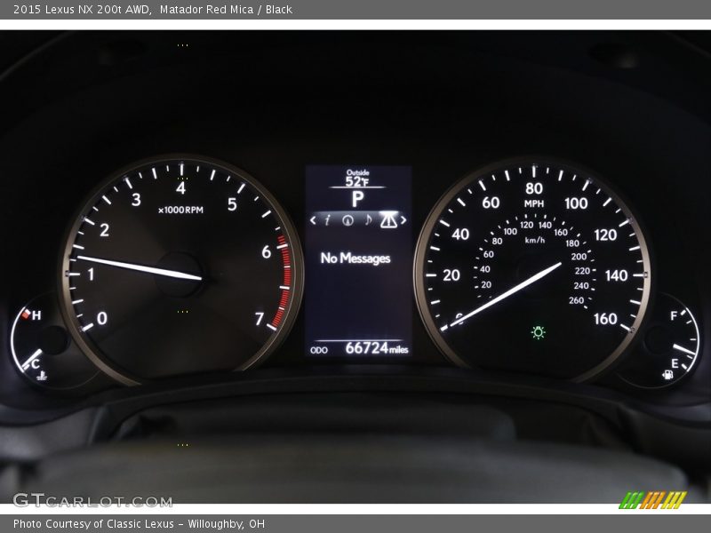  2015 NX 200t AWD 200t AWD Gauges