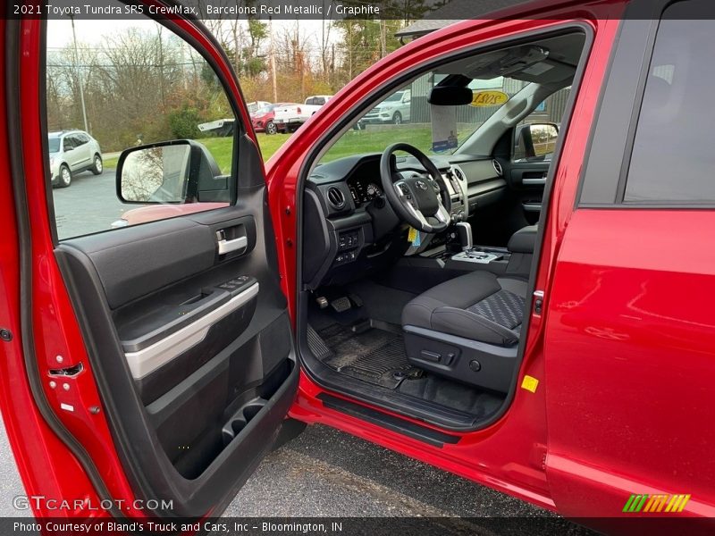 Front Seat of 2021 Tundra SR5 CrewMax