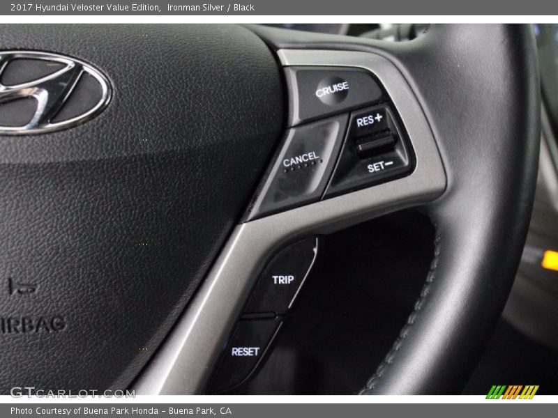 Ironman Silver / Black 2017 Hyundai Veloster Value Edition